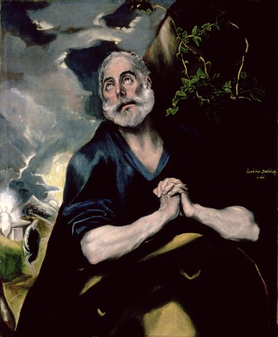 The Tears of St. Peter by El Greco